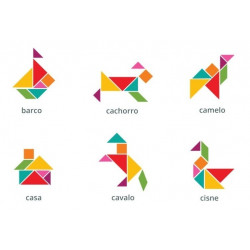 Tangram Magnético - 30 x 32 cm